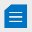 Icon depicting a printed page.