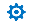 An icon representing a blue gear.