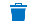 An icon representing a blue bin.